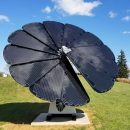 solar flower panel